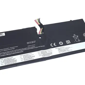 Акумуляторна батарея для ноутбука Lenovo 45N1070 Thinkpad X1 Carbon (3443) 14.8V Black 3200mAh OEM
