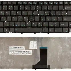 Клавиатура для ноутбука Asus (UL30, K42, K43, X42) с подсветкой (Light), Black, (Black Frame) RU