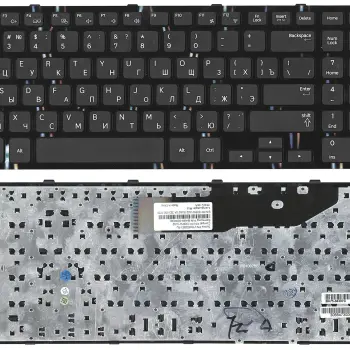 Клавіатура для ноутбука Samsung (350E7C, 355E7C) Black, (Black Frame), RU