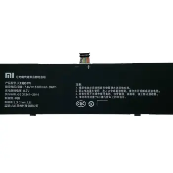 Аккумуляторная батарея для ноутбука Xiaomi R13B01W Mi Air 13.3 7.6V Black 5107mAh OEM