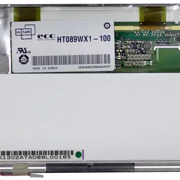 Матриця для ноутбука 8,9", Normal (стандарт), 40 pin (знизу зліва), 1280x768, Ламповая (1 CCFL), без креплений, матовая, BOE-Hydis, HT089WX1-100