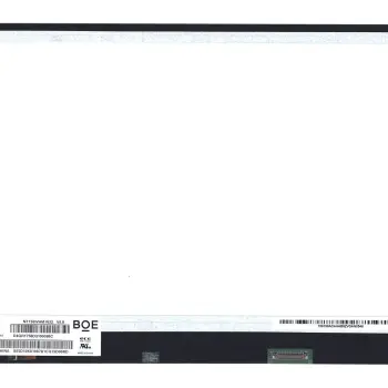 Матриця для ноутбука 15,6", Slim (тонкая), 30 pin eDP (знизу справа), 1366x768, Светодиодная (LED), крепления сверху\снизу, глянцевая, BOE-Hydis, NT156WHM-N32 V8.0