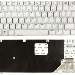 Клавиатура для ноутбука Asus (W3, W3J, A8, F8, N80) Silver, RU (вертикальный энтер)