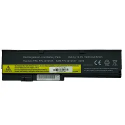 Акумуляторна батарея для ноутбука Lenovo-IBM 42T4534 ThinkPad X200 10.8V Black 5200mAh OEM
