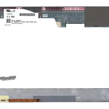 Матрица для ноутбука 15,4", Normal (стандарт), 30 pin (сверху справа), 1280x800, Ламповая (1 CCFL), без креплений, глянцевая, Samsung, LTN154AT10(501)