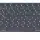 Клавиатура для ноутбука Apple MacBook 12" 2016+ (A1534) Black, (Gray Frame) RU (Small Enter) 2