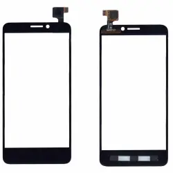 Тачскрін (Сенсорне скло) для смартфону Alcatel One Touch Idol S 6035R чорне
