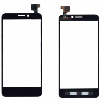 Тачскрин (Сенсорное стекло) для смартфона Alcatel One Touch Idol S 6035R черное