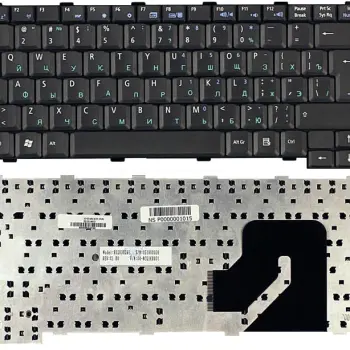 Клавиатура для ноутбука Asus (W2, W2000) Black, RU (вертикальный энтер)