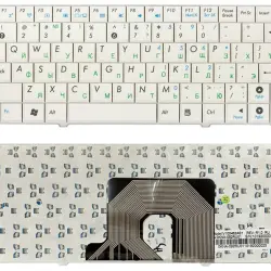 Клавіатура для ноутбука Asus EEE PC (90HA, 900SD, T91) White, RU