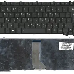 Клавиатура для ноутбука Toshiba Satellite (A600, T130, T135, U400, U405, U500, U505, Portege M800, M900) Black, RU (вертикальный энтер)