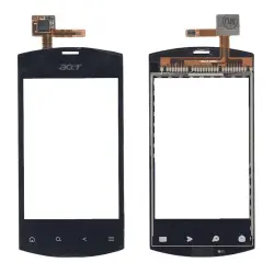 Тачскрін (Сенсорне скло) для смартфону Acer Liquid mini E310 чорний