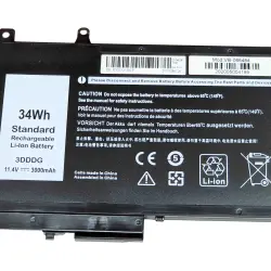 Акумуляторна батарея для ноутбука Dell 3DDDG Latitude E5580 11.4V Black 3000mAh OEM