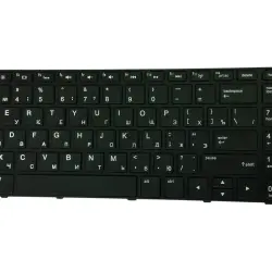 Клавиатура для ноутбука HP ProBook (450 G3, 455 G3, 470 G3, 450 G4, 455 G4, 470 G4) с подсветкой (Light), Black, (Black Frame), RU