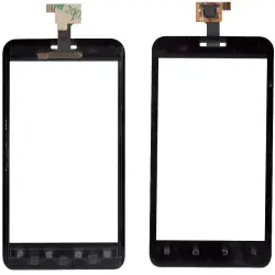 Тачскрін (Сенсорне скло) для смартфону ZTE V889D, V880E Dual чорний