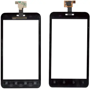 Тачскрін (Сенсорне скло) для смартфону ZTE V889D, V880E Dual чорний