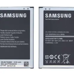 Акумуляторна батарея для смартфону Samsung EB-BN750BBC Galaxy Note 3 Neo 3.8V Silver 3100mAh 11.78Wh