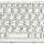 Клавиатура Toshiba Mini (NB200, NB300, NB305) Silver, (Silver Frame) RU (вертикальный энтер) 2