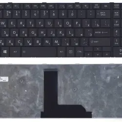 Клавіатура для ноутбука Toshiba Satellite (C50-B, C50D-B, C55-B, C55D-B, C50A-B) Black, RU