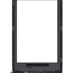 Тачскрін (Сенсорне скло) для смартфону Huawei U8510 Ideos X3 c рамкой чорний