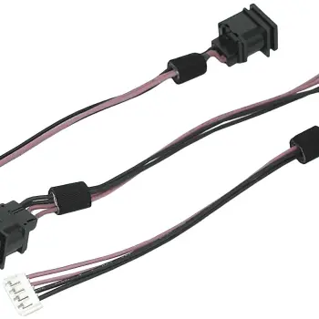 Роз'єм живлення для ноутбука Toshiba Qosmio F10, F15, F20, F25 с кабелем HY-TOO38