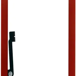 Тачскрін (Сенсорне скло) для планшета Apple iPad 3 A1416, A1430, A1403, A1458, A1459, A1460 червоний