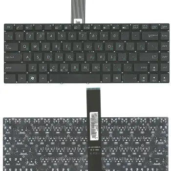 Клавиатура для ноутбука Asus (N46, U46, K45) Black, (No Frame) RU