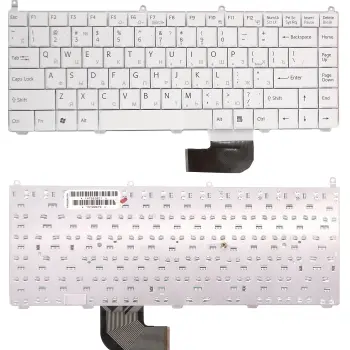 Клавиатура для ноутбука Sony Vaio (VGN-AR, VGN-FE) White, RU