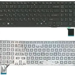 Клавиатура для ноутбука Sony Vaio (VPC-SE) Black, (No Frame), RU