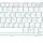 Клавиатура для ноутбука LG Xnote (P510) White, RU 2