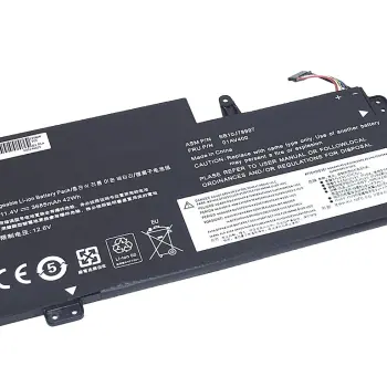 Акумуляторна батарея для ноутбука Lenovo 01AV400 Thinkpad S2 13 Chromebook 11.4V Black 3685mAh OEM