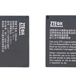 Акумуляторна батарея для смартфону ZTE Li3711T42P3h513857 T8 3.7V Black 1100mAh 3.7Wh