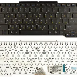 Клавіатура для ноутбука Sony Vaio (VGN-SR) Black, (No Frame) RU