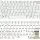 Клавиатура для ноутбука Asus (W3, W3J, A8, F8, N80) White, RU 1
